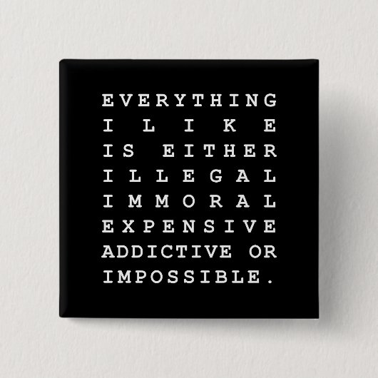 Alles, was ich mag button (Vorderseite)