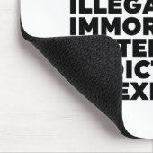 Alles, was ich mag mousepad (Ecke)