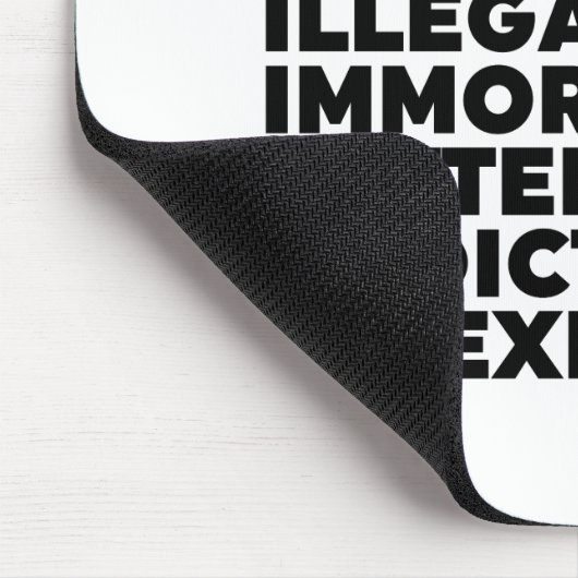 Alles, was ich mag mousepad (Ecke)