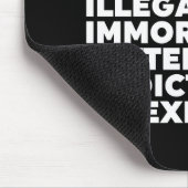 Alles, was ich mag mousepad (Ecke)