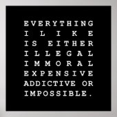 Alles, was ich mag poster (Vorne)