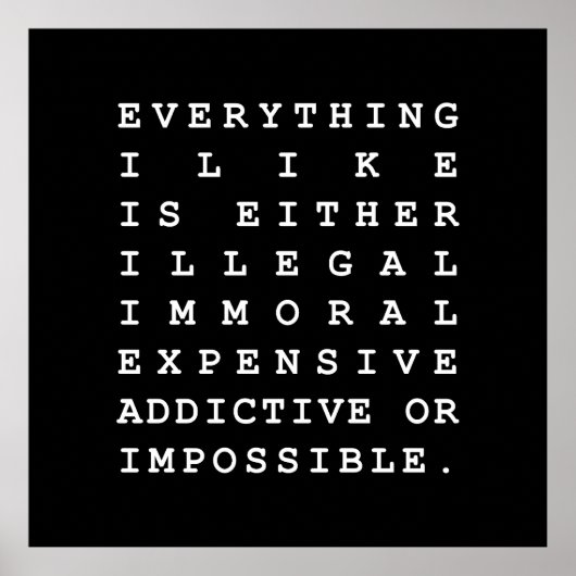 Alles, was ich mag poster (Vorne)