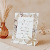 Alles, was ich Meer ist Liebe Brautparty Willkomme Sockelschild