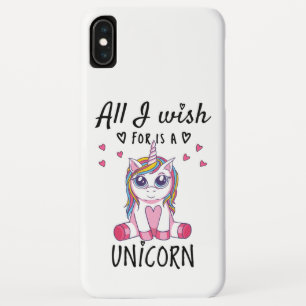 Alles, was ich mir wünsche, ist ein Einhorn Case-Mate iPhone Hülle
