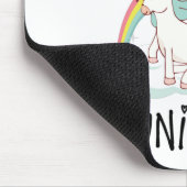 Alles, was ich mir wünsche, ist ein Einhorn Mousepad (Ecke)