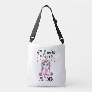 Alles, was ich mir wünsche, ist ein Einhorn Tragetaschen Mit Langen Trägern