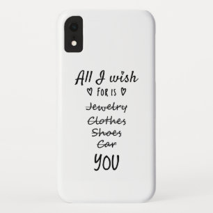 Alles, was ich mir wünsche, ist Sie Case-Mate iPhone Hülle