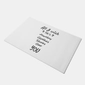 Alles, was ich mir wünsche, ist Sie Fußmatte (Schrägansicht)