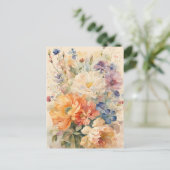 Alles, was ich mir wünsche postkarte (Stehend Vorderseite)