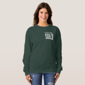 Alles, was ich Touch macht, wird als weißer Text v Sweatshirt (Vorne ganz)