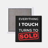 Alles, was ich Touch verkaufe Magnet (Vorderseite/Rückseite)