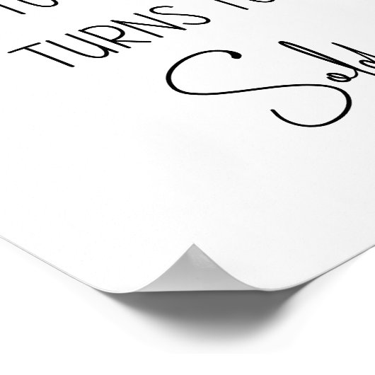 Alles, was ich Touch verkaufe Poster (Ecke)