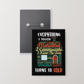 Alles, was ich Touch werde, wird zu realem Anwesen Button (Vorderseite/Rückseite)