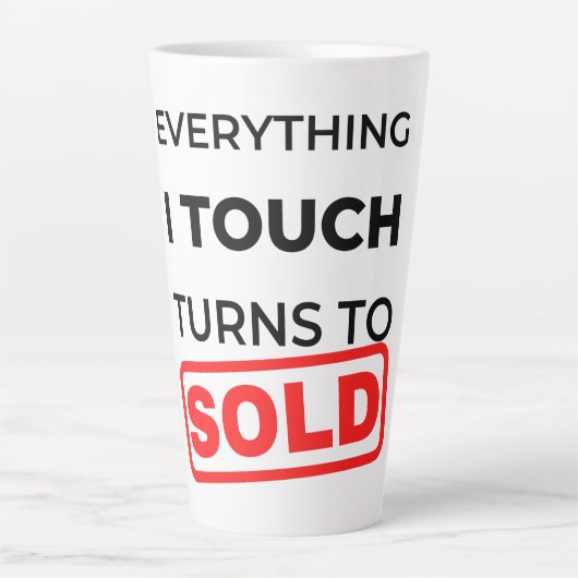 Alles, was ich Touch, wird zu verkaufen 2 Milchtasse (Vorderseite)