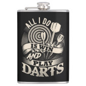 Alles, was ich tue, ist zu gewinnen und spielen Da Flachmann (Vorderseite)