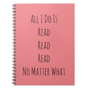 Alles, was ich tue, ist zu lesen notizblock