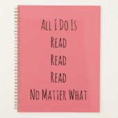 Alles, was ich tue, ist zu lesen planer (Vorderseite)