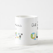 Alles, was ich tun möchte, ist Quilt-Tasse Kaffeetasse (Mittel)