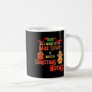 Alles, was ich tun möchte, ist Weihnachtsfilme anz Kaffeetasse