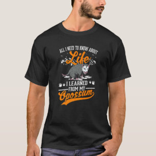 Alles, was ich über das Leben wissen muss, das ich T-Shirt