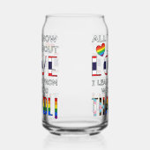 Alles, was ich über die Liebe weiß, die ich durch  Dosenglas (Rechts)