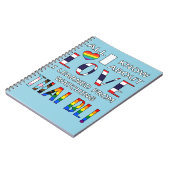 Alles, was ich über die Liebe weiß, die ich durch Notizblock (Linke Seite)