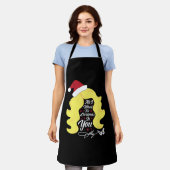 Alles, was ich Weihnachten Dolly Wig Gewollt habe Schürze (Getragen)