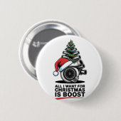 Alles, was ich will Boost Weihnachten Boost Turbo Button (Vorne & Hinten)