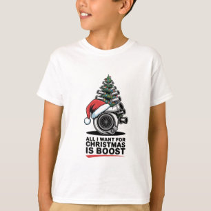 Alles, was ich will Boost Weihnachten Boost Turbo T-Shirt