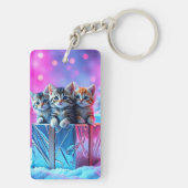 Alles, was ich zu Weihnachten brauche Schlüsselanhänger (Rückseite)