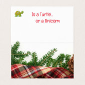 "Alles, was ich zu Weihnachten Gewollt habe" - Fal (Innenseite Aufgefaltet)