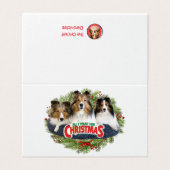 "Alles, was ich zu Weihnachten Gewollt habe" - Fal (Außenseite Aufgefaltet)