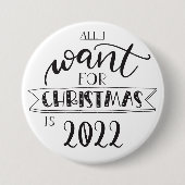 Alles, was ich zu Weihnachten gewollt habe, ist 20 Button (Vorderseite)