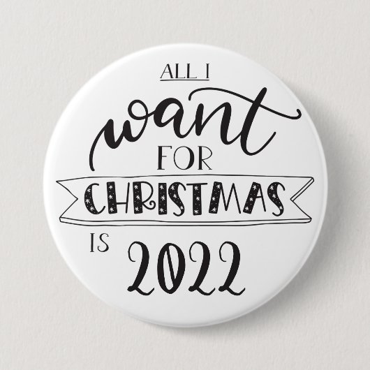 Alles, was ich zu Weihnachten gewollt habe, ist 20 Button (Vorderseite)