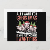 Alles, was ich zu Weihnachten Gewollt habe, ist ei (Vorne/Hinten)