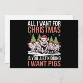 Alles, was ich zu Weihnachten Gewollt habe, ist ei (Vorne/Hinten)