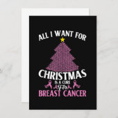 Alles, was ich zu Weihnachten Gewollt habe, ist ei Einladung (Vorne/Hinten)