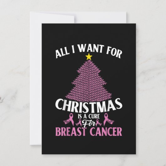 Alles, was ich zu Weihnachten Gewollt habe, ist ei Einladung (Vorderseite)