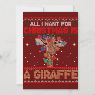 Alles, was ich zu Weihnachten Gewollt habe, ist ei Einladung