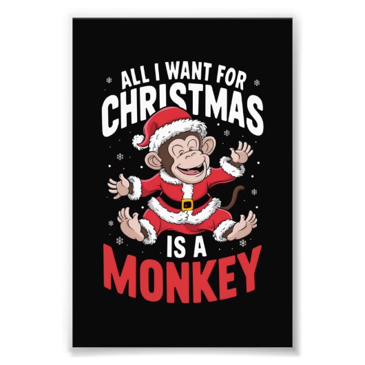 Alles, was ich zu Weihnachten Gewollt habe, ist ei Fotodruck (Vorne)