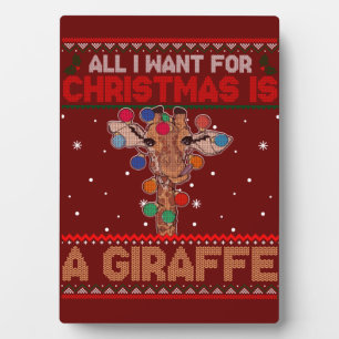 Alles, was ich zu Weihnachten Gewollt habe, ist ei Fotoplatte