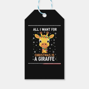Alles, was ich zu Weihnachten Gewollt habe, ist ei Geschenkanhänger