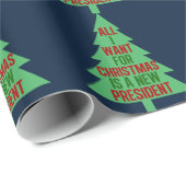 Alles, was ich zu Weihnachten Gewollt habe, ist ei Geschenkpapier (Rolleneckpunkt)