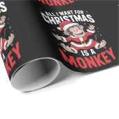 Alles, was ich zu Weihnachten Gewollt habe, ist ei Geschenkpapier (Rolleneckpunkt)