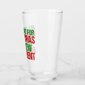 Alles, was ich zu Weihnachten Gewollt habe, ist ei Glas (Links)
