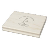 Alles, was ich zu Weihnachten gewollt habe, ist ei Gummistempel (Stempel)