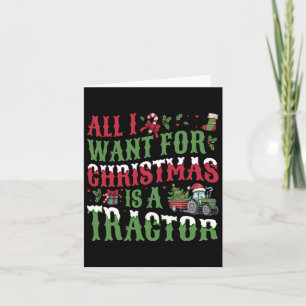 Alles, was ich zu Weihnachten Gewollt habe, ist ei Karte