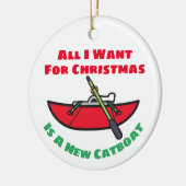 Alles, was ich zu Weihnachten Gewollt habe, ist ei Keramik Ornament (Links)