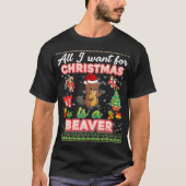 Alles, was ich zu Weihnachten Gewollt habe, ist ei T-Shirt (Vorderseite)