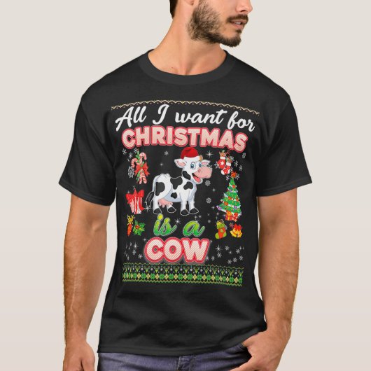 Alles, was ich zu Weihnachten Gewollt habe, ist ei T-Shirt (Vorderseite)